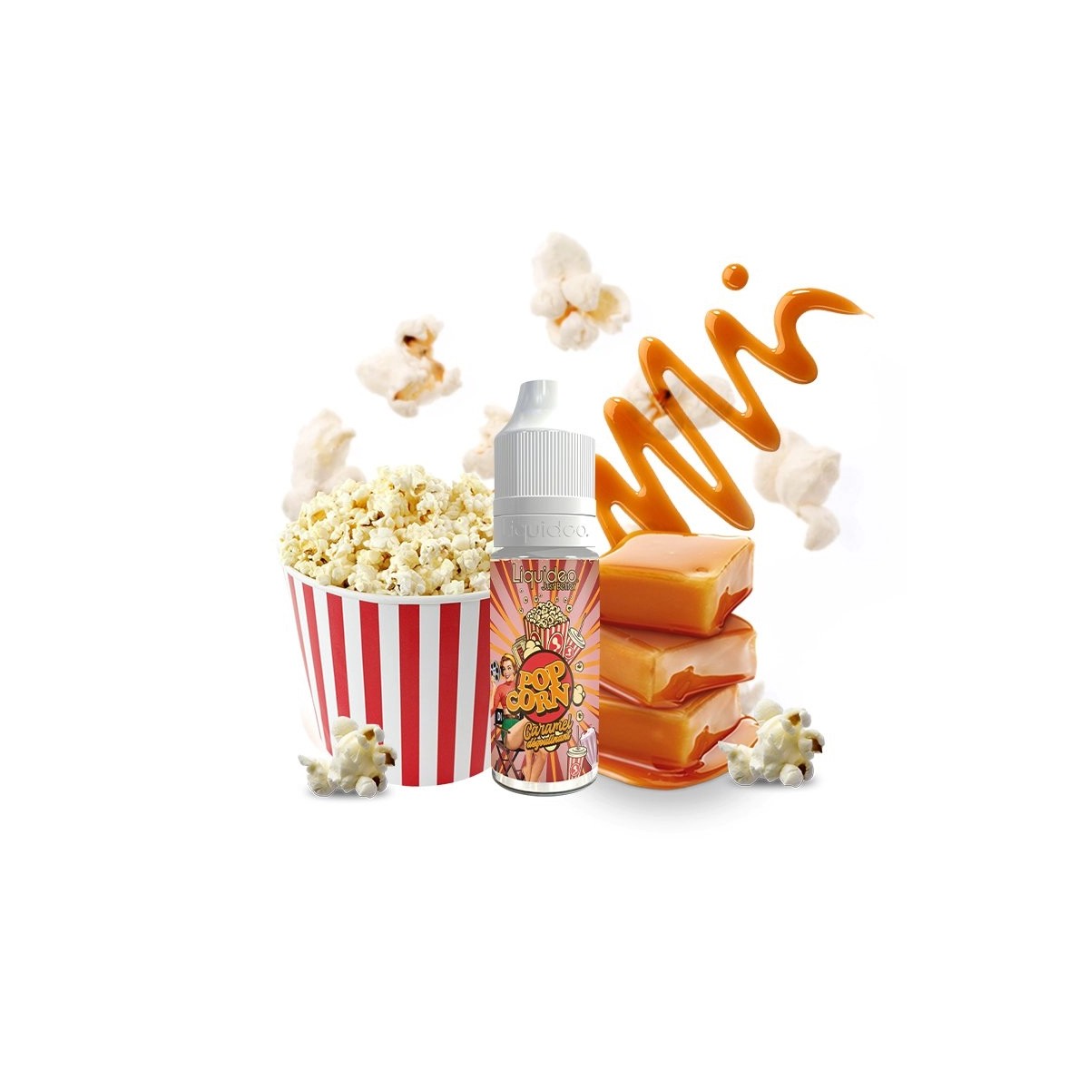 Liquideo Tentation - Pop Corn Caramel 10ml