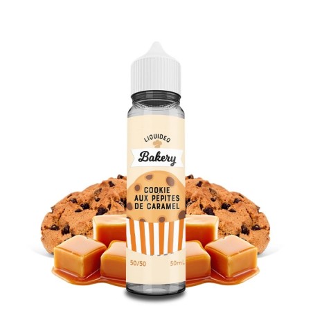 Liquideo Tentation - Cookie aux Pépites de Caramel 0mg 50ml