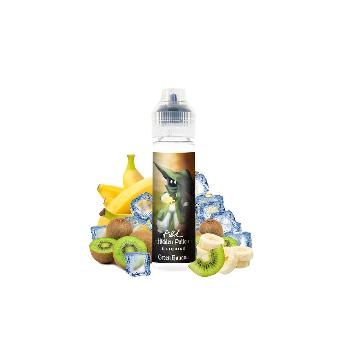 Poção Oculta A&L - Banana Verde 50ml