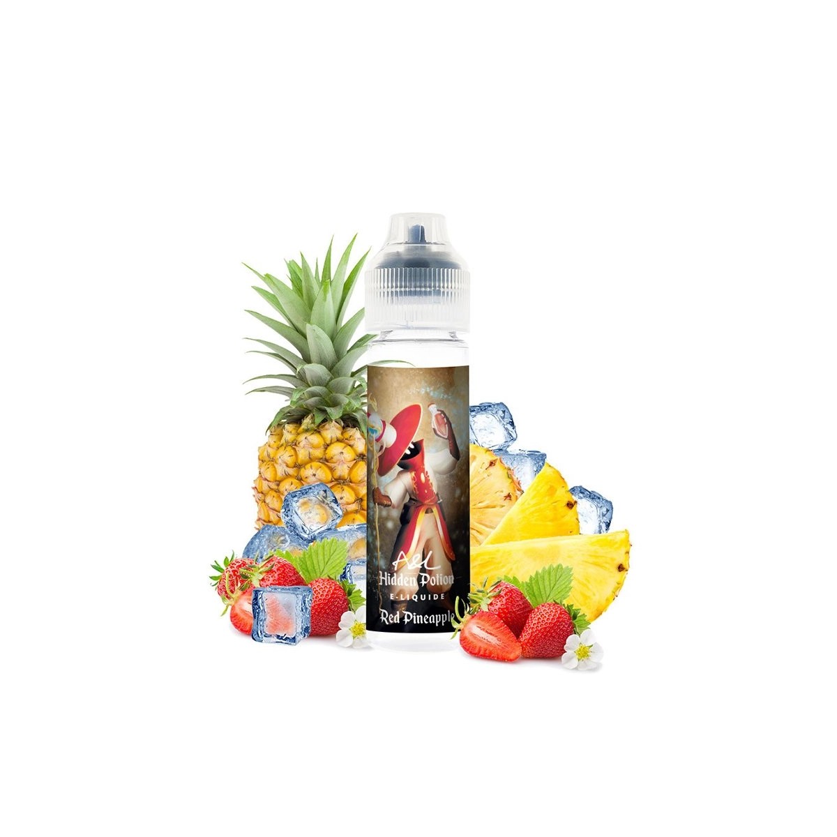 Poción Oculta A&L - Piña Roja 50ml