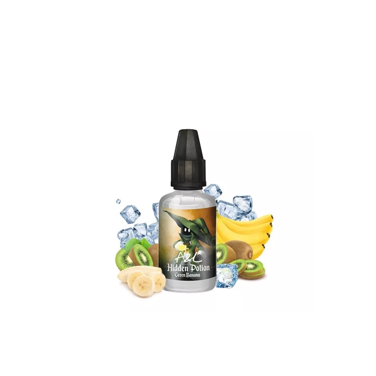 Hidden Potion A&L - Concentrado de Banana Verde 30ml