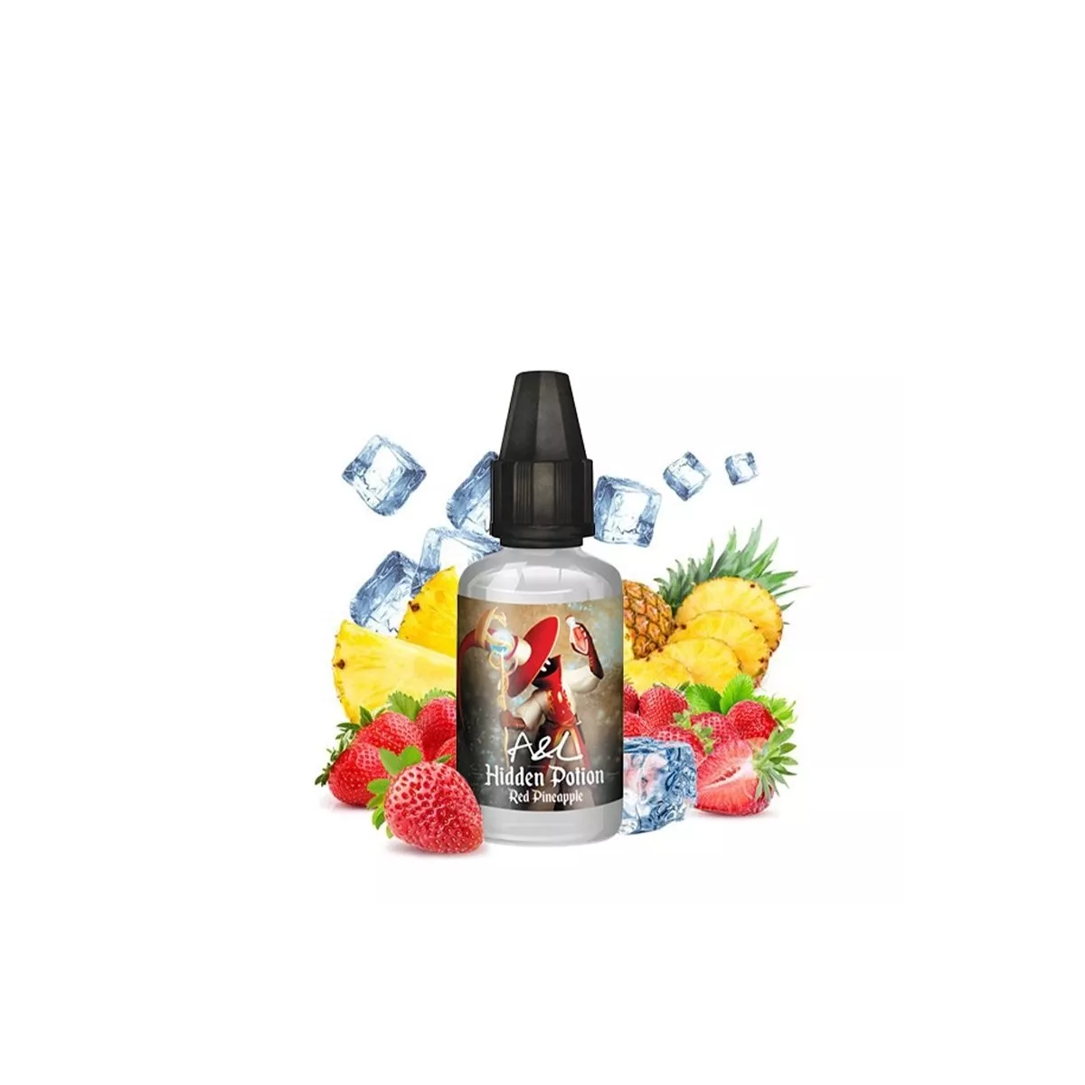 Hidden Potion A&L - Concentrado de Abacaxi Vermelho 30ml