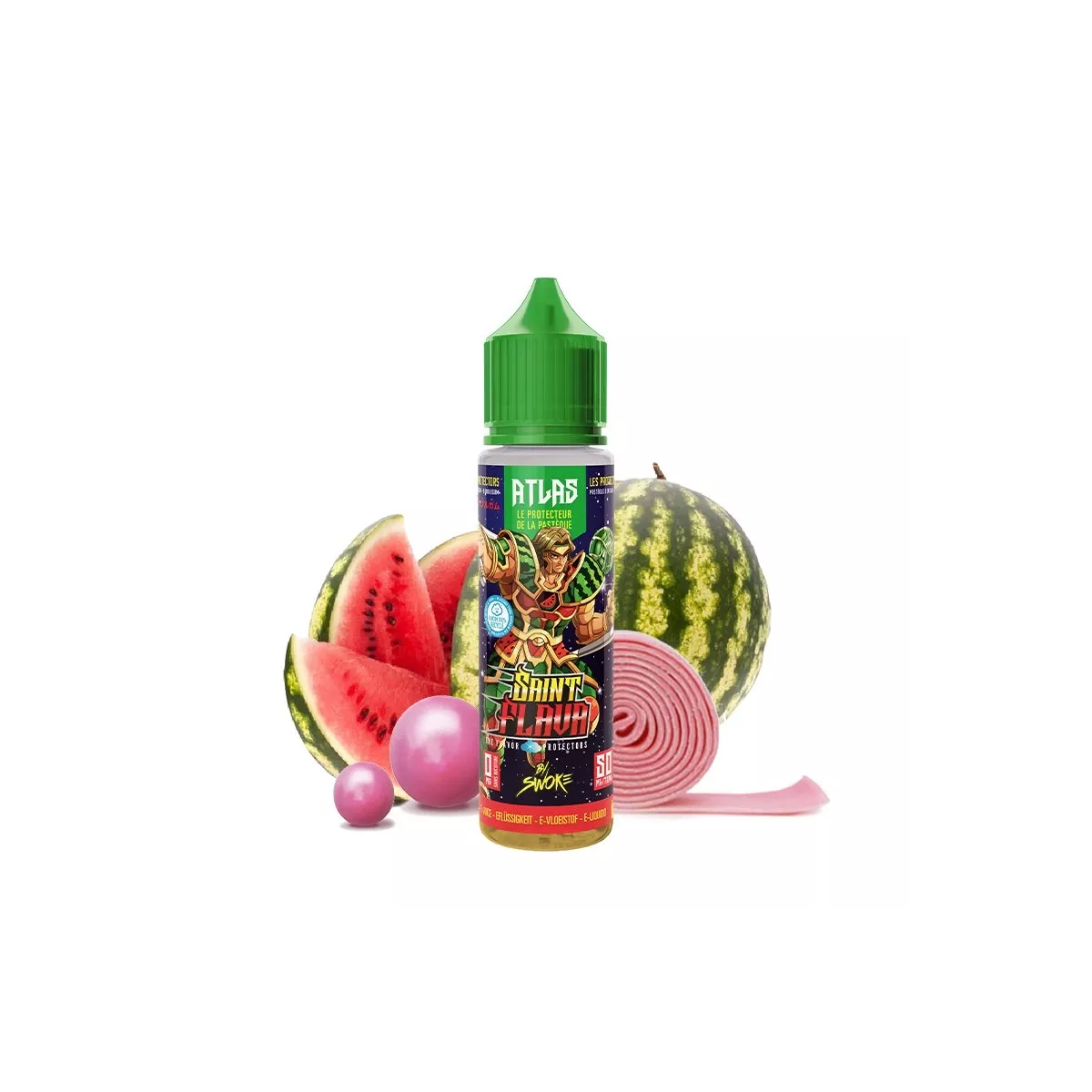 Saiyen Vapores Swoke - Atlas 0mg 50ml