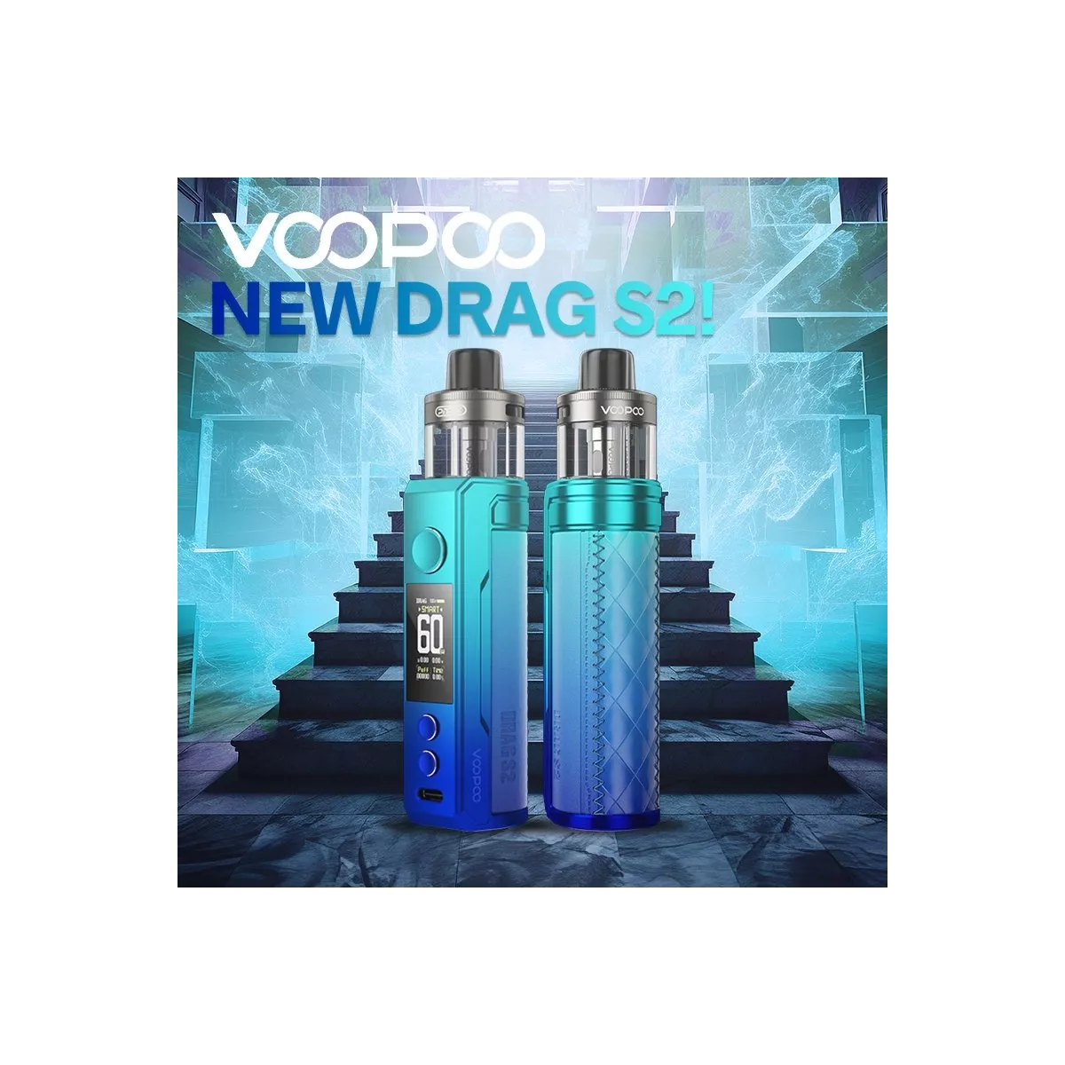 Pacote Voopoo - Drag S2 60W