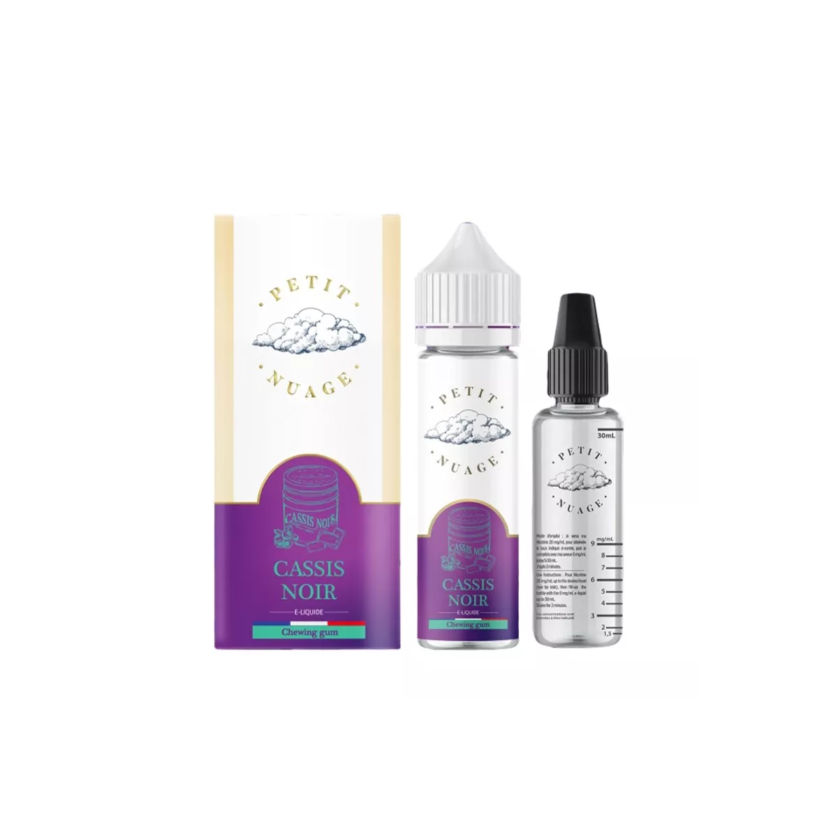 Petit Nuage - Blackcurrant 0mg 50ml