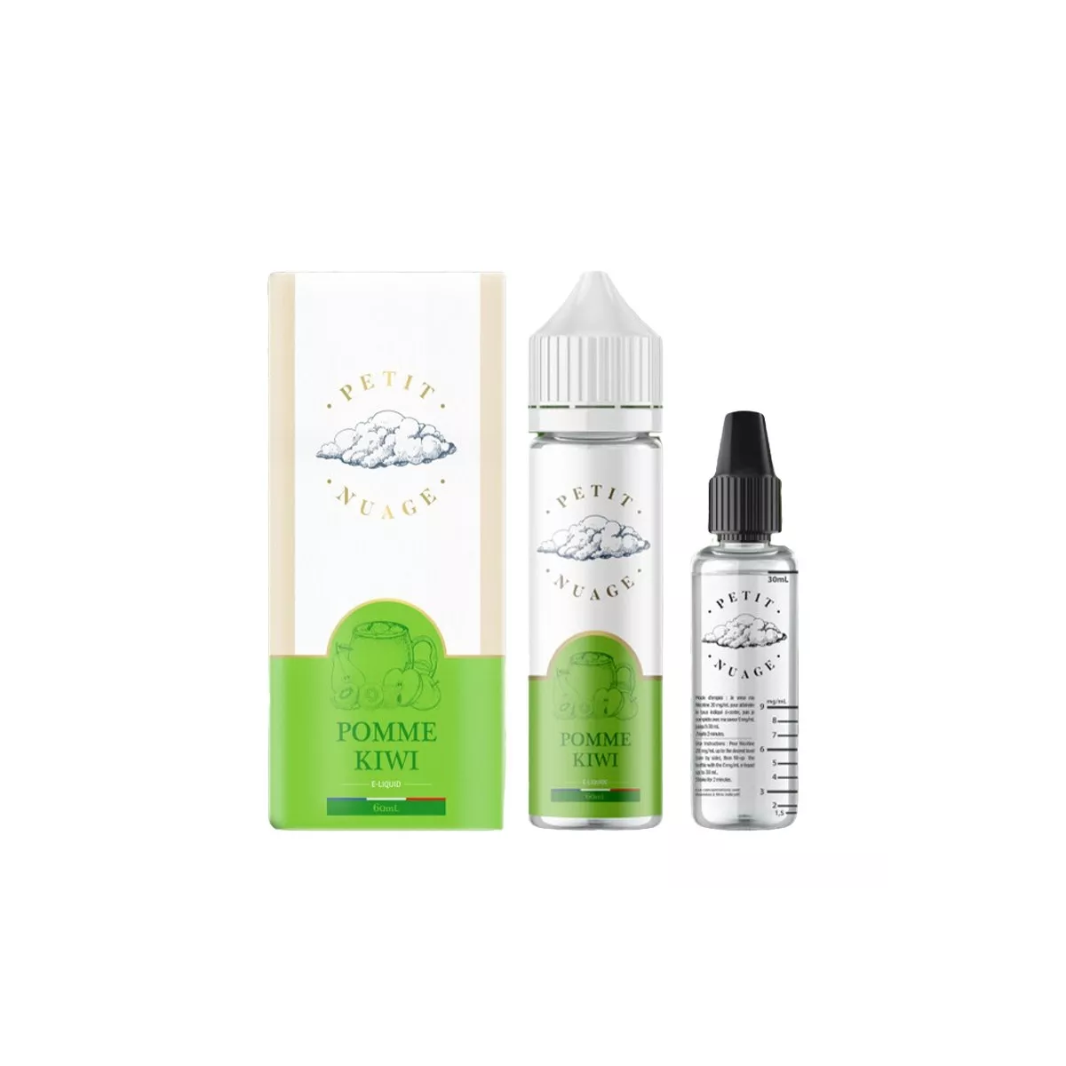 Petit Nuage - Apfel-Kiwi 0 mg 50 ml