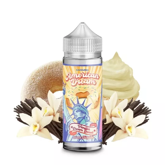 American Dream Savourea - Vanille-Creme-Donut 0 mg 100 ml