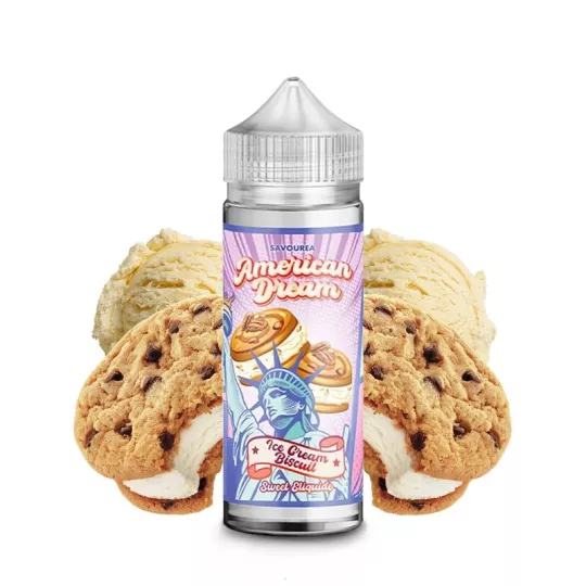 American Dream Savourea - Biscotto Gelato 0mg 100ml