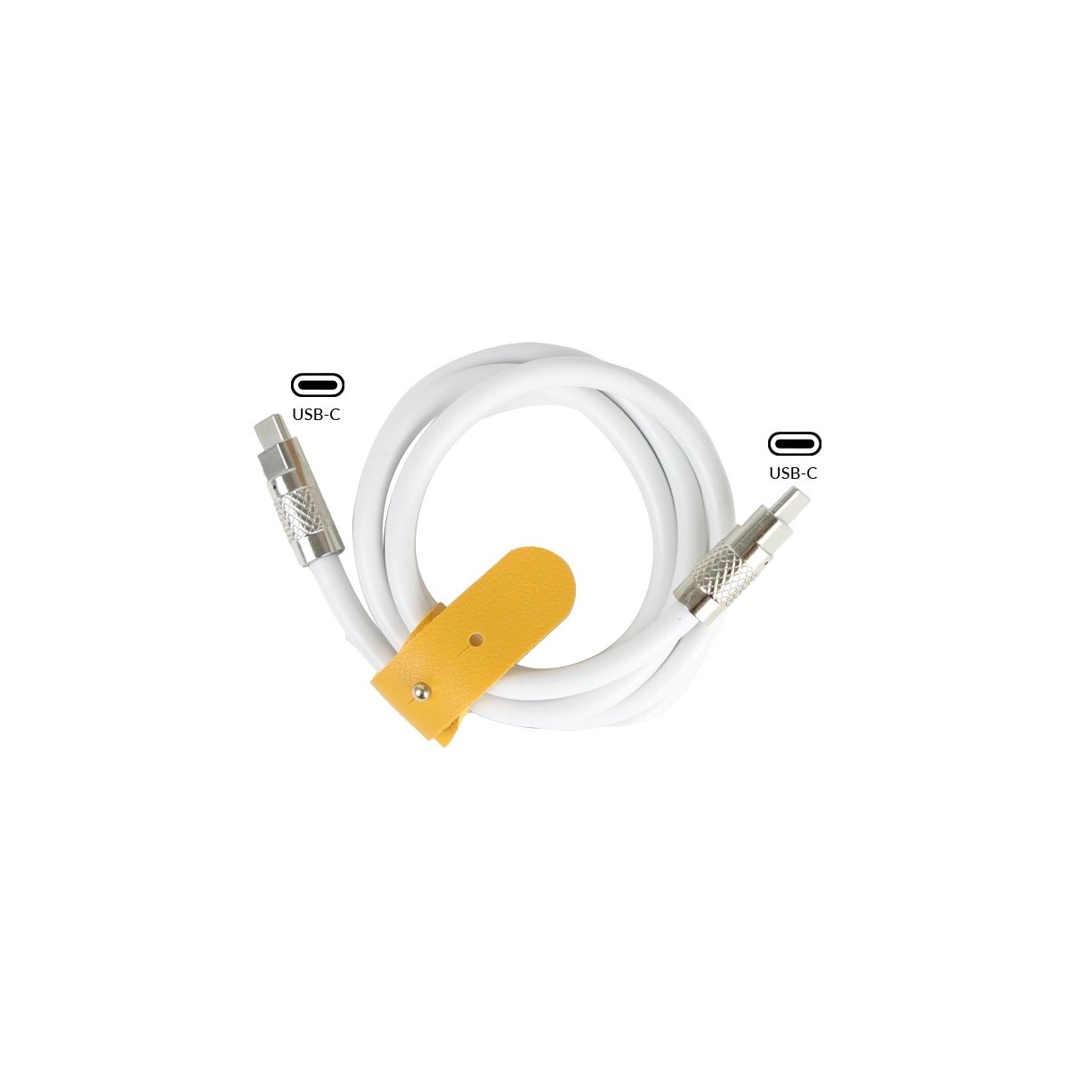 60-W-Schnellladekabel USB-C auf USB-C, 1 m