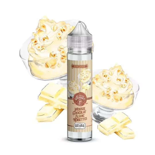 Le Petit Gourmet Savourea - Mousse Chocolat Blanc Noisette 0mg 50ml