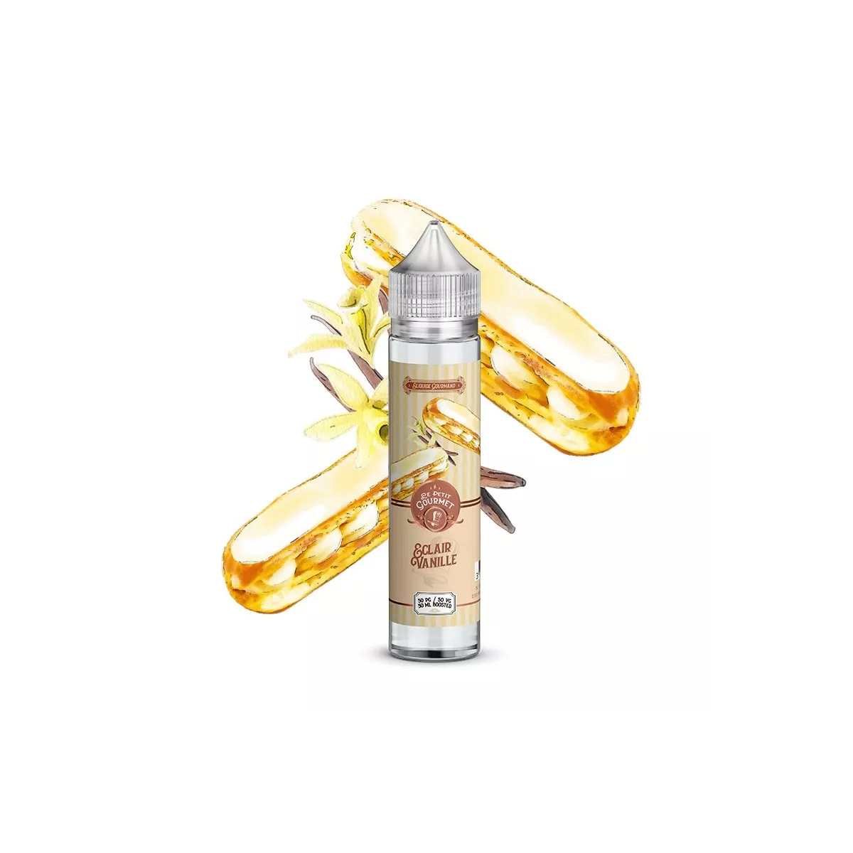 Le Petit Gourmet Savourea - Eclair Vainilla 0mg 50ml