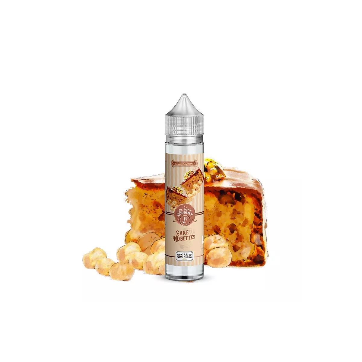 Le Petit Gourmet Savourea - Cake Noisettes 0mg 50ml