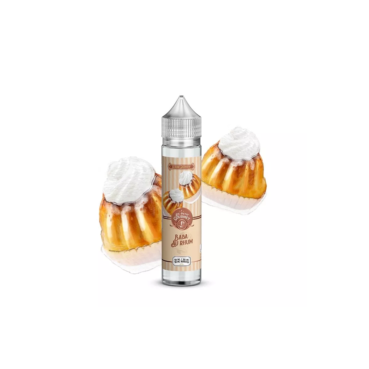 Le Petit Gourmet Savourea - Baba Au Rhum 0mg 50ml