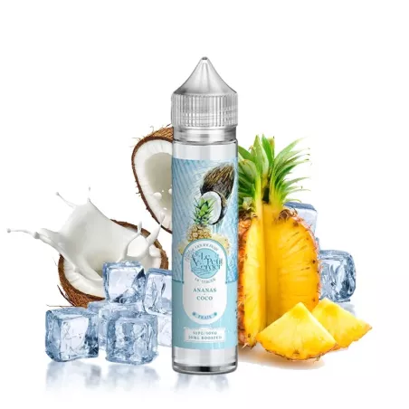 Le Petit Verger Savourea - Fresh Pineapple Coconut 0mg 50ml