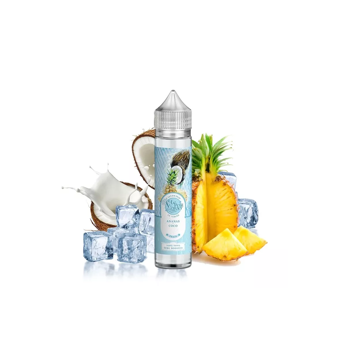 Le Petit Verger Savourea - Fresh Pineapple Coconut 0mg 50ml