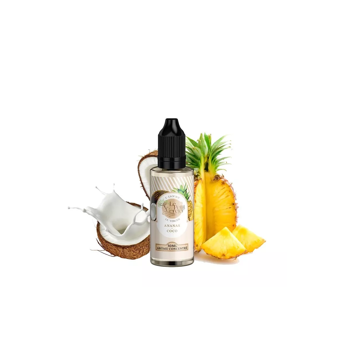 Le Petit Verger Savourea – Ananas-Kokos-Konzentrat 30 ml