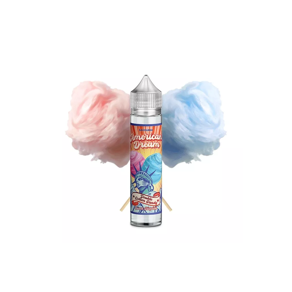 American Dream Savourea - Double Cotton Candy 0 mg 50 ml