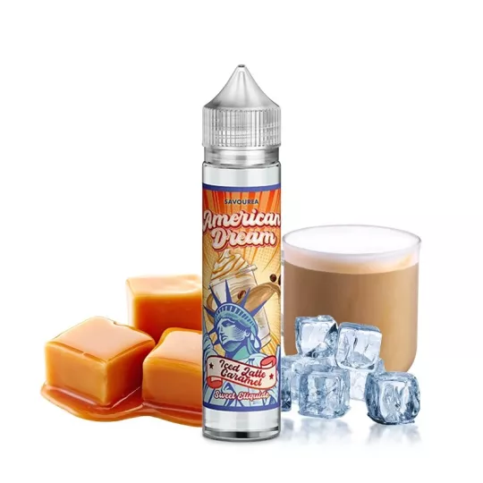 American Dream Savourea - Iced Latte Karamel 0 mg 50 ml