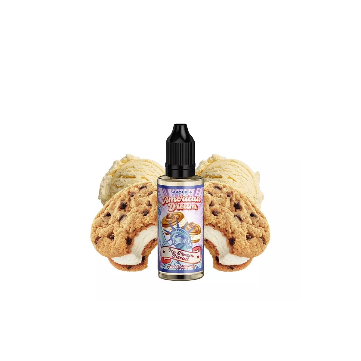 American Dream Savourea - Biscoito Gelado Concentrado 30ml