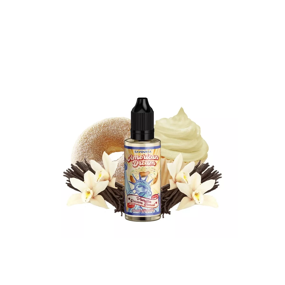 American Dream Savourea - Concentrato di ciambella con crema alla vaniglia 30 ml