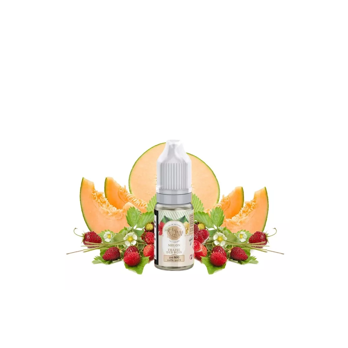 Le Petit Verger Savourea - Meloen Wilde Aardbeien Nic Zouten 10ml