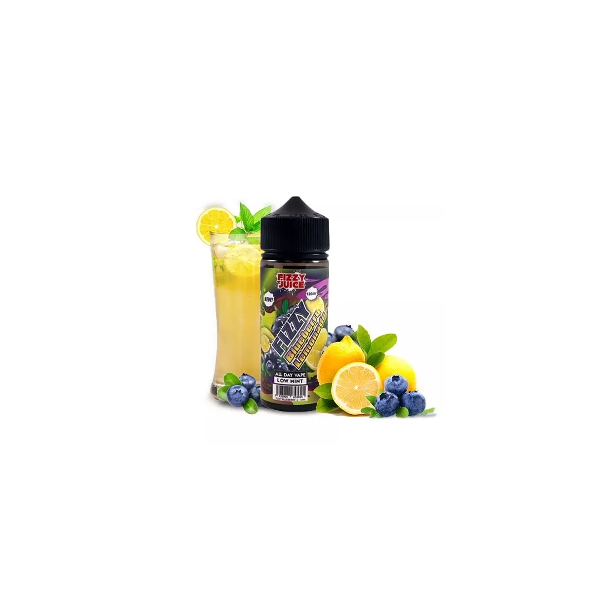 Fizzy - Blueberry Lemonade 0mg 100ml