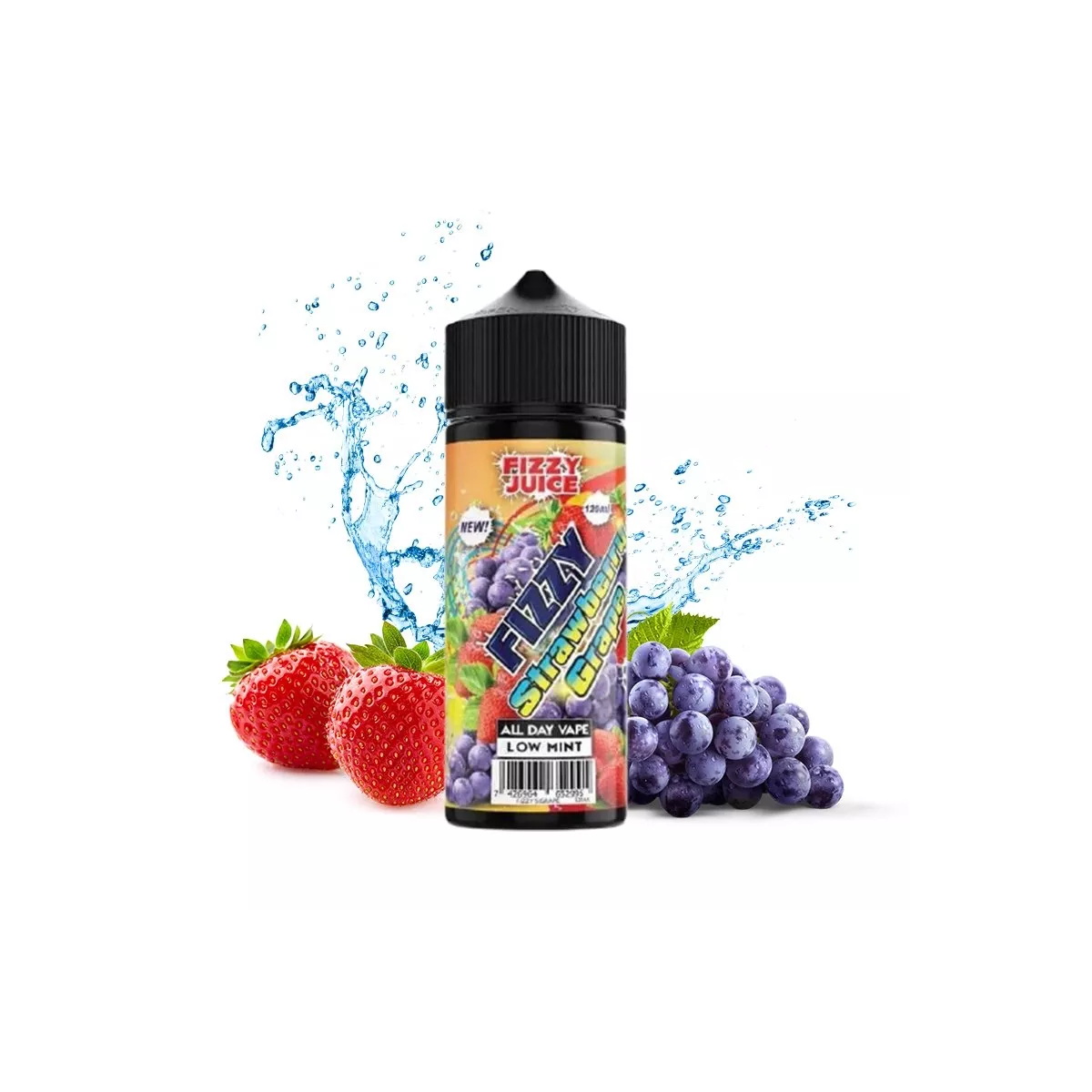 Fizzy - Strawberry Grape 0mg 100ml