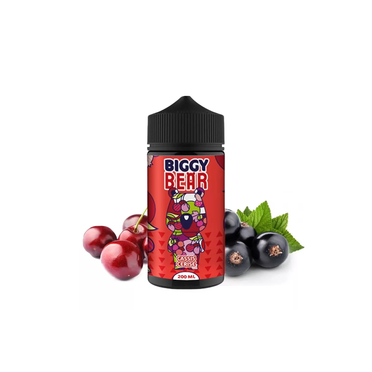 Biggy Bear - Blackcurrant Cherry 0mg 200ml