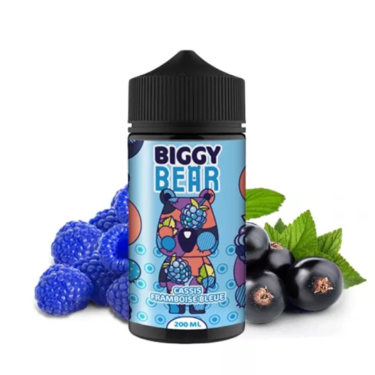 Biggy Bear - Lampone blu ribes nero 0 mg 200 ml