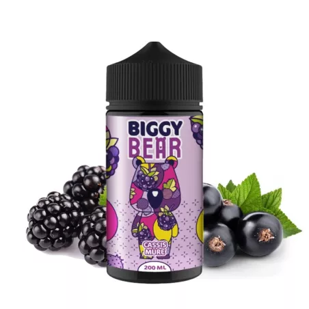 Biggy Bear - Blackcurrant Blackberry 0mg 200ml