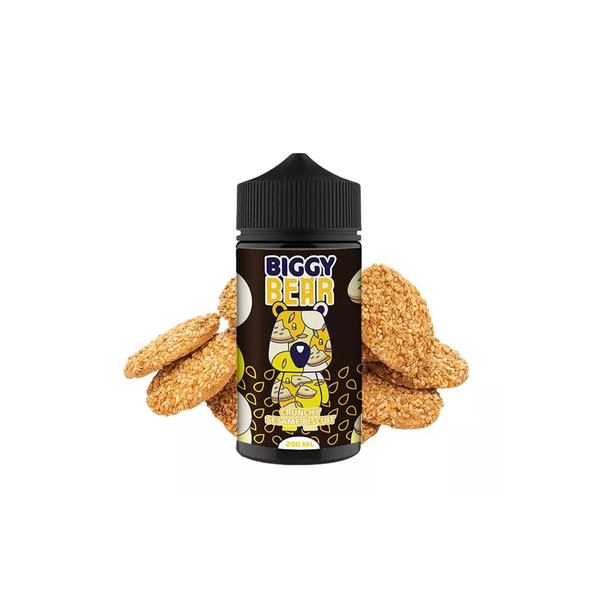 Biggy Bear - Crunchy Sesame 0mg 200ml