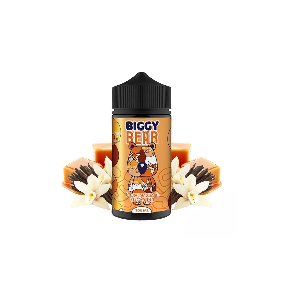 Biggy Bear - Dulce Caramel Sensation 0 mg 200 ml