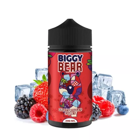 Biggy Bear - Berijpt rood fruit 0 mg 200 ml