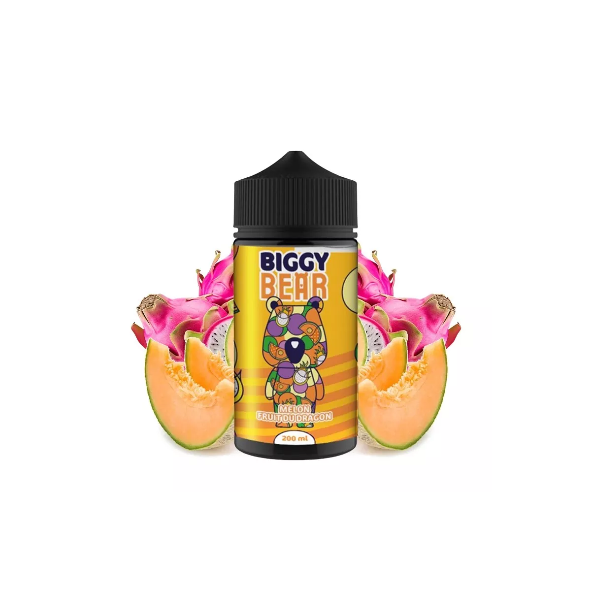 Biggy Bear - Fruta do Dragão Melão 0mg 200ml