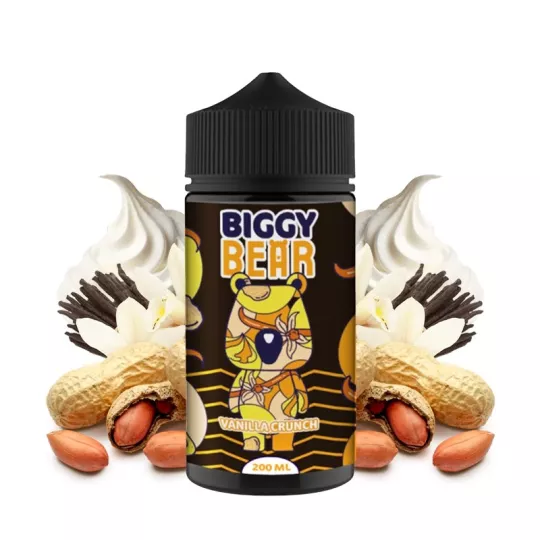 Biggy Bear - Crunch Waniliowy 0mg 200ml