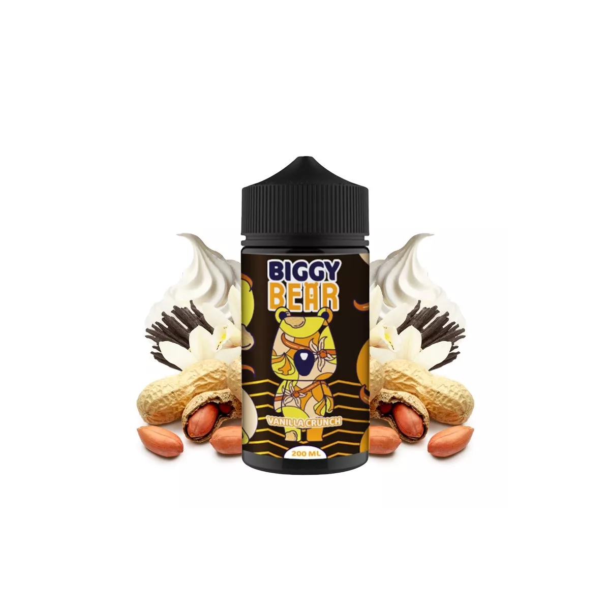 Biggy Bear - Crunch alla vaniglia 0 mg 200 ml