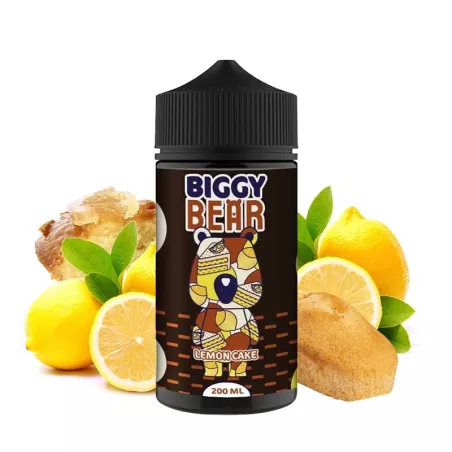 Biggy Bear - Citroencake 0mg 200ml