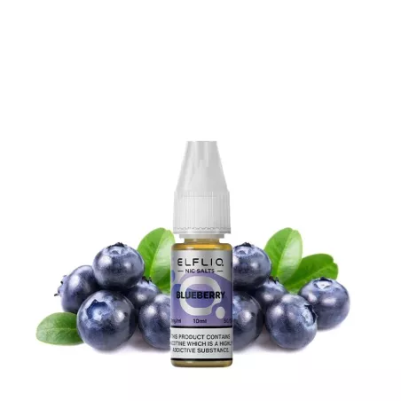 Elfliq von Elf Bar – Blueberry Nic Salt 10 ml