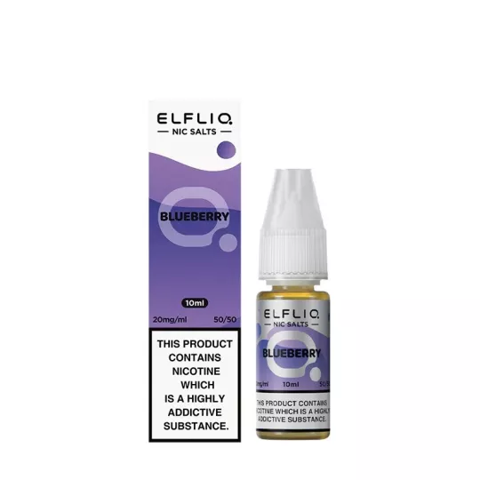 Elfliq von Elf Bar – Blueberry Nic Salt 10 ml