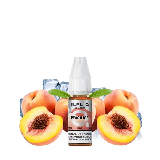 Elfliq by Elf Bar - Peach Ice Nic Salt 10ml