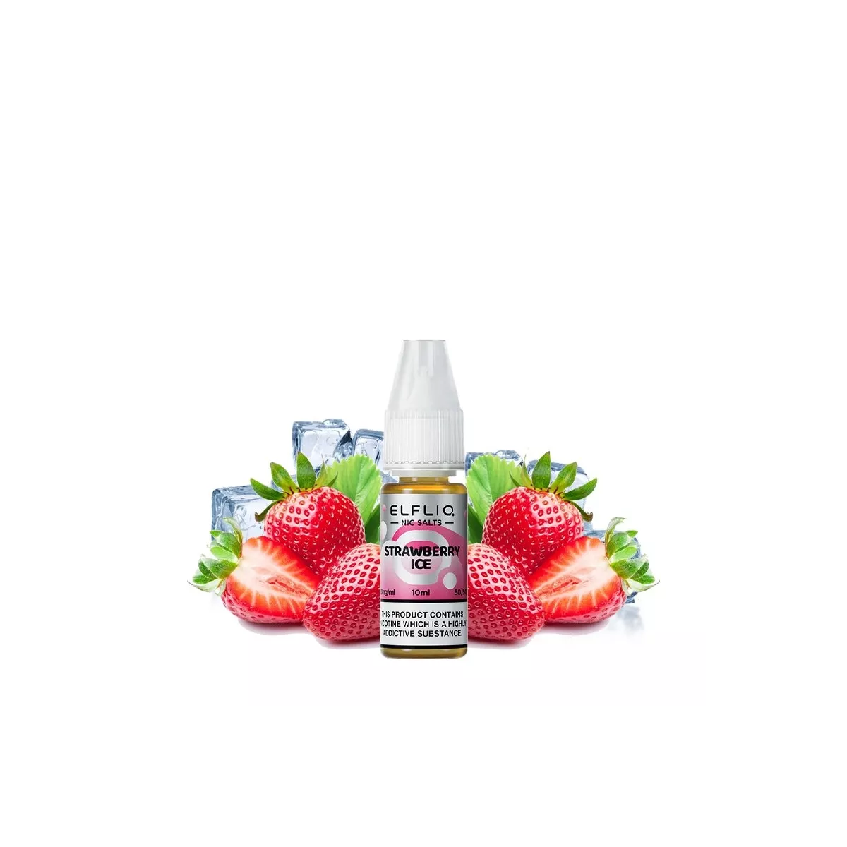 Elfliq by Elf Bar - Strawberry Ice Nic Salt 10ml