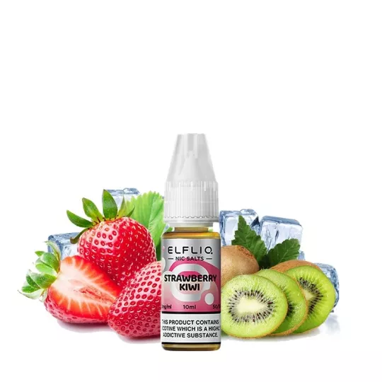 Elfliq by Elf Bar - Strawberry Kiwi Nic Salt 10ml