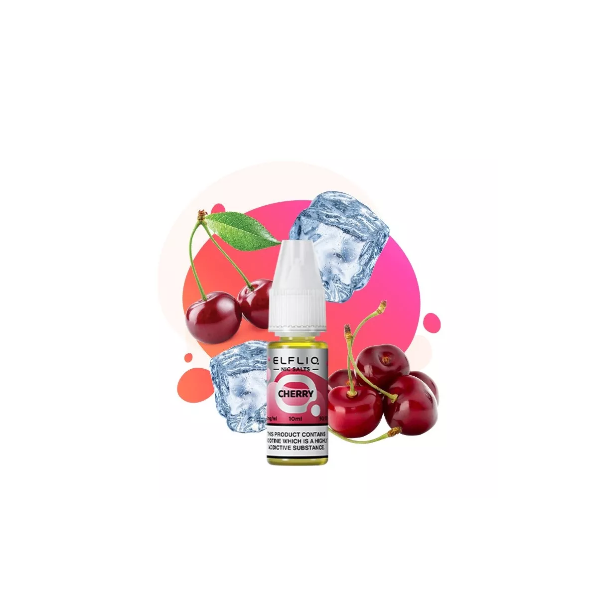 Elfliq van Elf Bar - Cherry Nic Zout 10ml