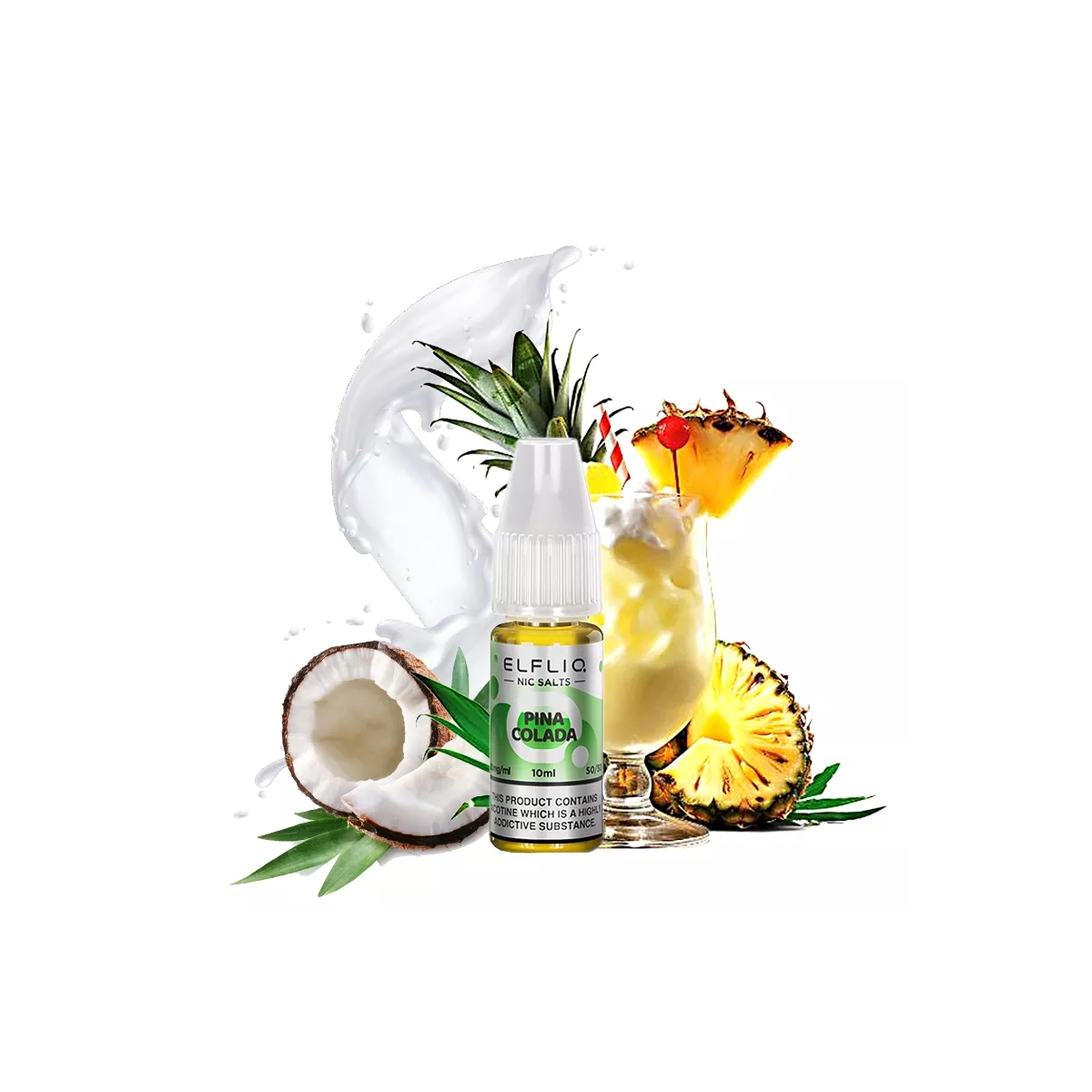 Elfliq by Elf Bar - Pina Colada Nic Salt 10ml