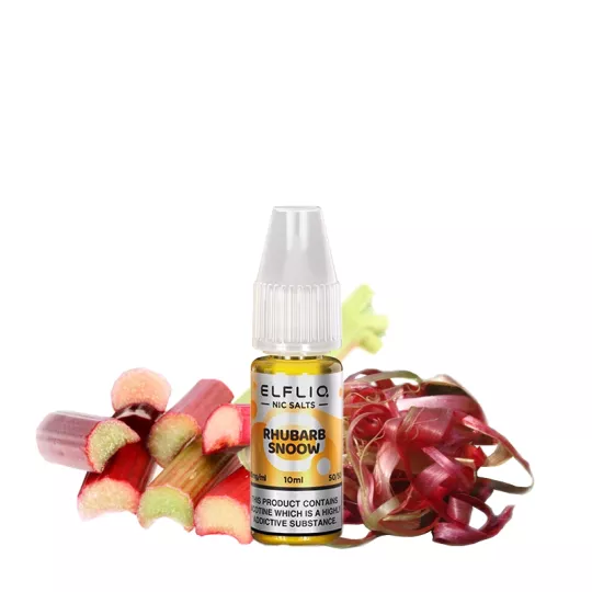 Elfliq von Elf Bar – Rhubarb Snoow Nic Salt 10 ml