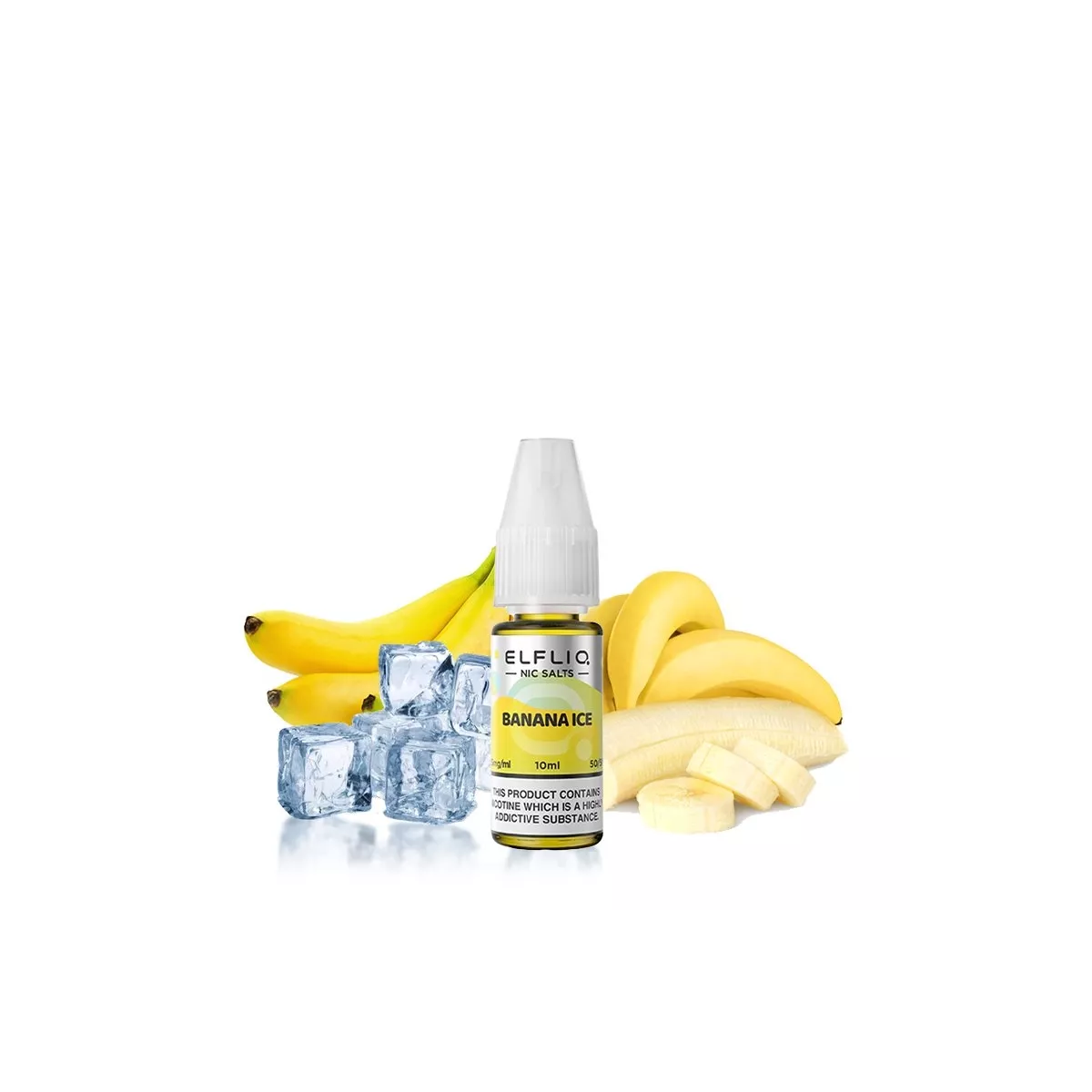 Elfliq di Elf Bar - Sale alla banana Ice Nic 10 ml