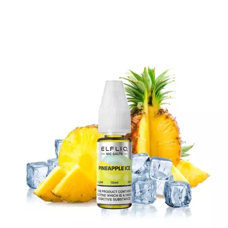 Elfliq by Elf Bar - Pineapple Ice Nic Salt 10ml