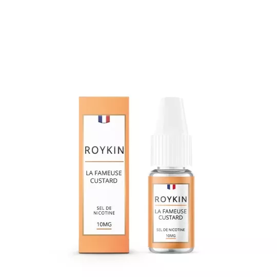 Roykin - The Famous Custard Nic Salts 10ml