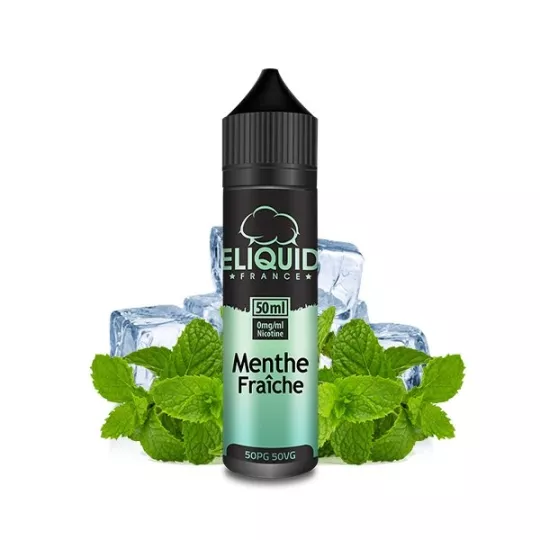 Eliquid France - Świeża Mięta 0mg 50ml