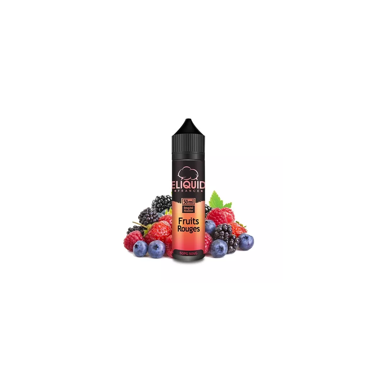 Eliquid France - Fruits rouges 0mg 50ml